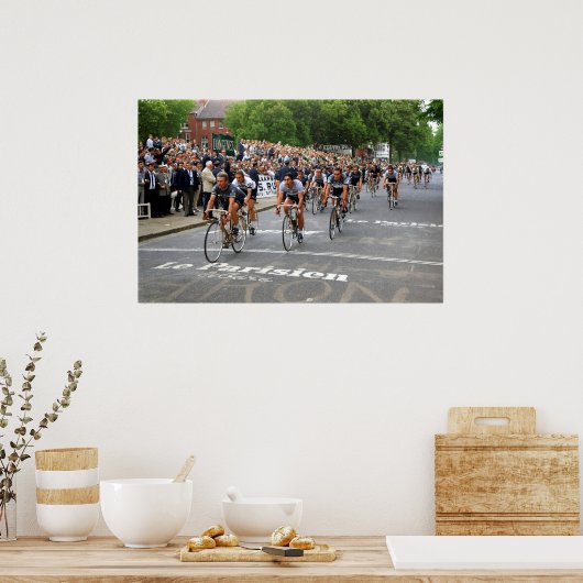 Einde van de tweede etappe Tour de France 1969 Poster (Keuken)