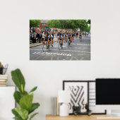 Einde van de tweede etappe Tour de France 1969 Poster (Thuiskantoor)