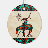 Einde van de versiering van keramische trailen keramisch ornament (Links)