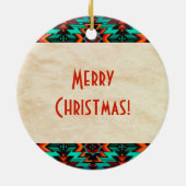 Einde van de versiering van keramische trailen keramisch ornament (Achterkant)