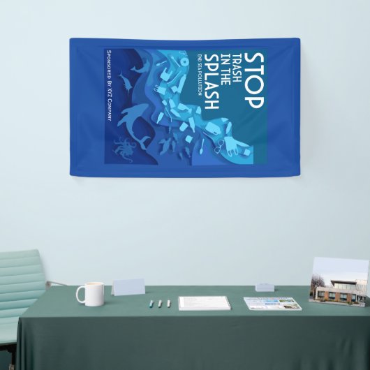 Einde van de vervuiling door Zee Spandoek (Beurs)
