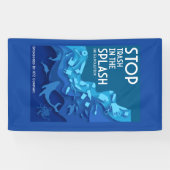 Einde van de vervuiling door Zee Spandoek (Horizontaal)