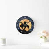 Einde van de wandklok van het spoor Silhouette (Huis)