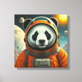 EINDE VAN DE WERELD-REUZENPANDA CANVAS AFDRUK