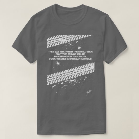 Einde van de wereld t-shirt (Design voorkant)