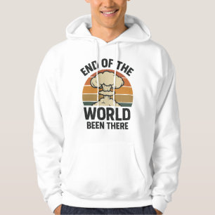 Einde van de wereld - was er retro-nucleair ontw hoodie