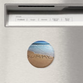 Einde van de zomer aan de Californische kust Magneet (Insitu (Vaatwasser))