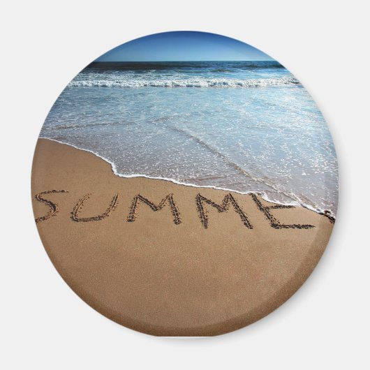 Einde van de zomer aan de Californische kust Magneet (Voorkant)