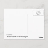 einde van de zomer aan de kust van Californië Briefkaart (Achterkant)