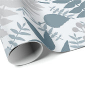 Einde van de zomer blauw inpakpapier (Rol Hoek)