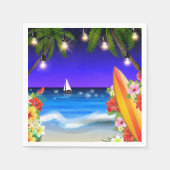 Einde van de zomer papieren servetten (Voorkant)