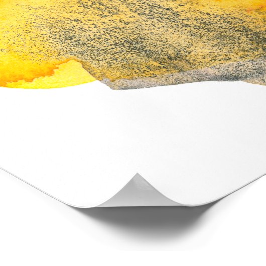 Einde van de zomer Poster Wall Art (Hoek)