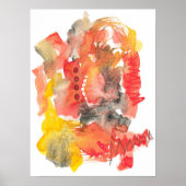 Einde van de zomer Poster Wall Art (Voorkant)