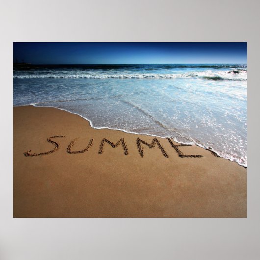 Einde van de zomerse Poster afdrukken (Voorkant)