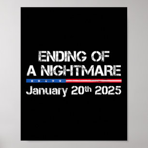 Einde van een angstige nacht 20 januari 2025  poster