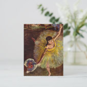 Einde van een Arabesch door Edgar Degas,  ballet Briefkaart (Staand voorkant)