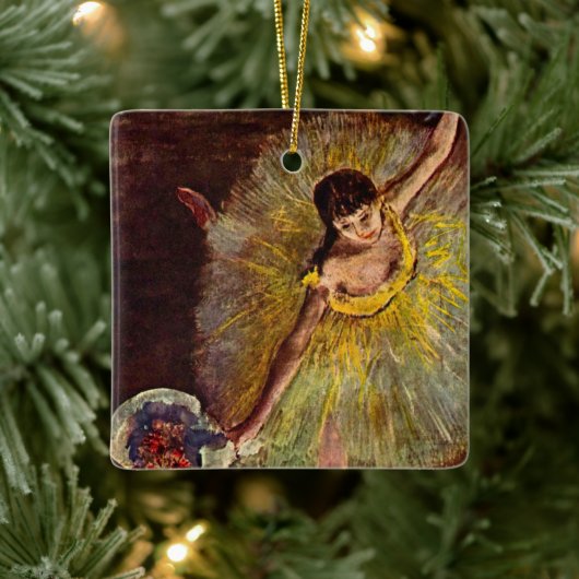 Einde van een Arabesch door Edgar Degas,  ballet Keramisch Ornament (Boom)