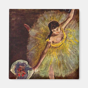 Einde van een Arabesch door Edgar Degas,  ballet Magneet