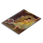 Einde van een Arabesch door Edgar Degas,  ballet Notitieboek (Linkerzijde)