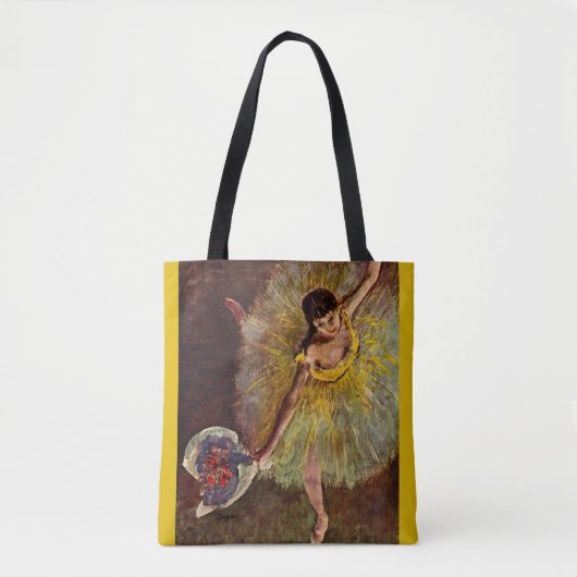 Einde van een Arabesch door Edgar Degas,  ballet Tote Bag (Voorkant)