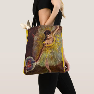 Einde van een Arabesk door Edgar Degas, Vintage Ba Tote Bag