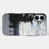 Einde van een besneeuwde dag in Yellowstone Nation Case-Mate iPhone Case (Achterkant (horizontaal))