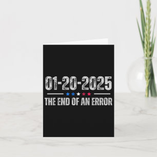 Einde van een fout 20 januari 2025 inauguratie Tru Kaart
