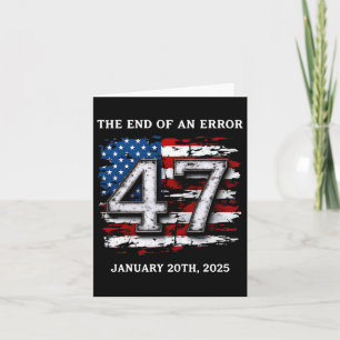 Einde van een fout 20 januari 2025 President Inaug Kaart