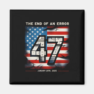 Einde van een fout 20 januari 2025 President Inaug Magneet