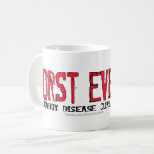 Einde van een fout: De slechtste ooit! Koffiemok (Voorkant links)