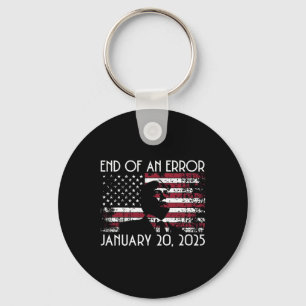 Einde van een fout Funny Trump Inauguratie 2025 Am Sleutelhanger