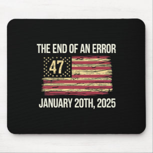 Einde van een fout President Trump 47e inauguratie Muismat