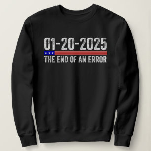 Einde van een fout-shirt 20 januari 2025 inaugurat trui