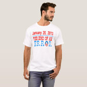 einde van een fout t-shirt (Voorkant volledig)