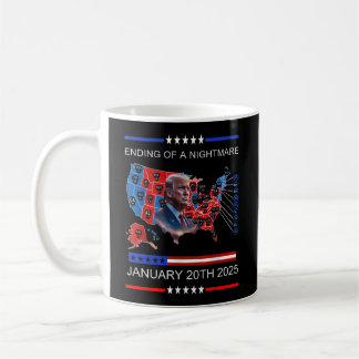 Einde van een nachtmerrie 20 januari 2025 koffiemok