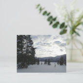 Einde van een zondag in het nationale park van Yel Briefkaart (Staand voorkant)