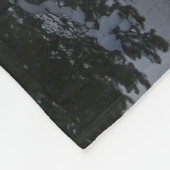 Einde van een zondag in het nationale park van Yel Fleece Deken (Hoek)