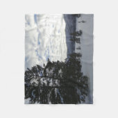 Einde van een zondag in het nationale park van Yel Fleece Deken (Voorkant)