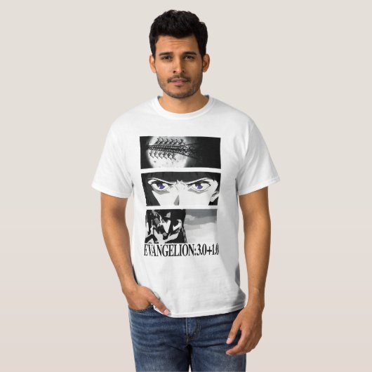 einde van evangelion t-shirt (Voorkant volledig)