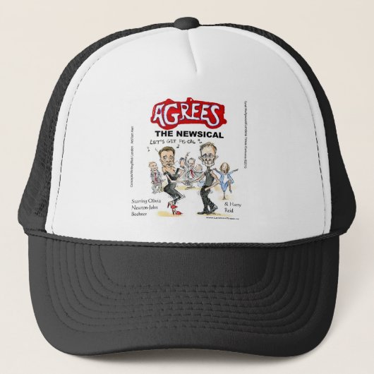 Einde van grappige geschenken voor fiscale cliff K Trucker Pet (Voorkant)