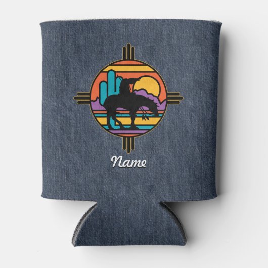 Einde van het Amerikaanse Indiaan Blikjeskoeler (Voorkant)