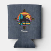 Einde van het Amerikaanse Indiaan Blikjeskoeler (Achterkant)