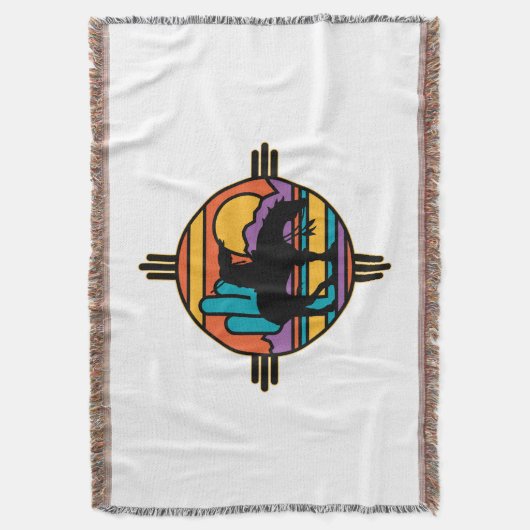 Einde van het Amerikaanse Indiaan Deken (Voorkant Verticaal)