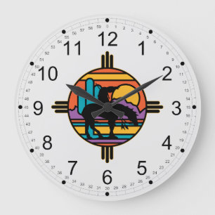 Einde van het Amerikaanse Indiaan Grote Klok