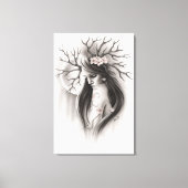 Einde van het begin Spring Cherry Blossom Canvas (Voorkant)