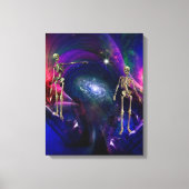 Einde van het bestaan canvas afdruk (Voorkant)