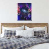 Einde van het bestaan canvas afdruk (Insitu (Slaapkamer))