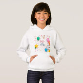 Einde van het jaar Feest Hoodie. (Voorkant volledig)