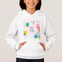 Einde van het jaar Feest Hoodie.