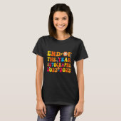 Einde van het jaar Handtekeningen 2022 2023 Groovy T-shirt (Voorkant volledig)